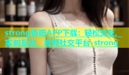 strong杏吧APP下载：轻松交友、实时互动、视频社交平台-strong