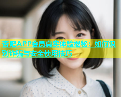 杏吧APP会员真实体验揭秘：如何识别诈骗与安全使用技巧